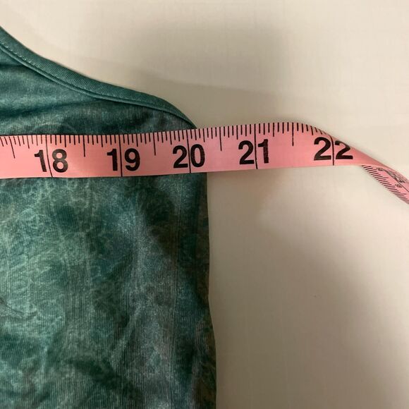 Green and pink whimsy floral dress - Picture 5 of 5